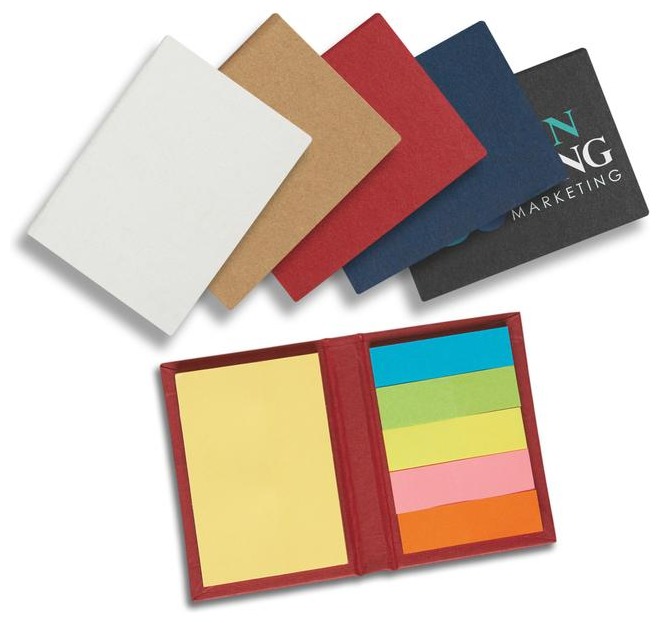 Custom Sticky Note Books Custom Printed Promotional Sticky Book NZ - Custom Gear