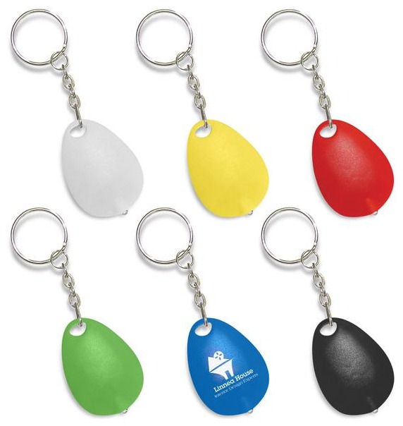 Custom Printed Promotional Tear Drop Mini Key Light NZ - Custom Gear