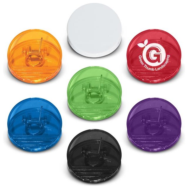 Custom Printed Promotional Round Clip NZ - Custom Gear