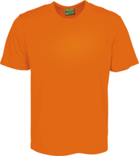 Unisex Adults Plain Breezeway Micromesh Tee Shirt
