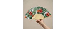 Bamboo Paper Hand Fan