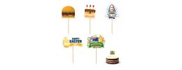 Pack of 100 Custom Coated Paper Toothpicks