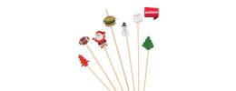 Pack of 100 Custom Cocktail Bamboo Skewers