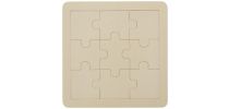 Wooden nine piece puzzle Alvaro