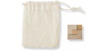 Wooden cube puzzle Amber