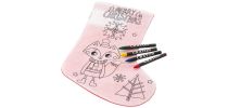 Nonwoven (80gr/m) Christmas stocking Jasleen