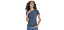 Imperial Fit Women Women's Round Neck Fitted T-shirt