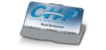 Plastic Business Card Holder