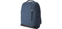 Polyester RPET (600D) backpack Celeste
