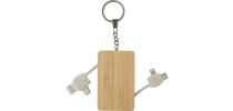 Bamboo keychain Bianca