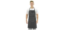 Cafe Series Chef Bib With Pocket Apron