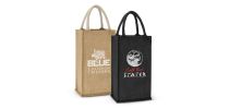 Donato Jute Double Wine Carrier