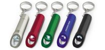Flashlight Bottle Opener Key Ring