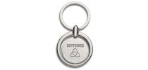 Circular Metal Key Ring