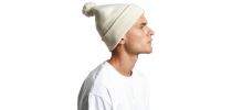 Pom Pom Recycled Acrylic Beanie