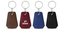 Leatherette Bottle Opener Key Ring