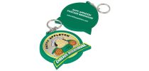 PVC Key Ring Large - One Side Moulded