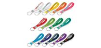 Silicone Key Ring - Debossed