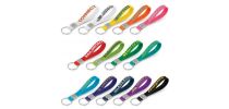 Silicone Key Ring - Embossed