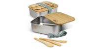 Stainless Steel Bamboo Lunch Box