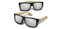 Maui Mirror Lens Sunglasses - Bamboo