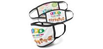 Full Colour 3-Ply Reusable Face Mask - Indent