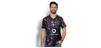 Custom Mens Sports V-Neck T- Shirt