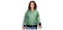 Custom Womens Sports Zipped Hoodie