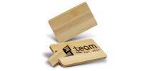 Bamboo Credit Card Flash Drive 8GB