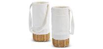 Keepsake Wicker Wine Carrier