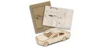 BRANDCRAFT Sedan Car Wooden Model