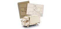 BRANDCRAFT Small Truck Wooden Model