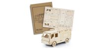 BRANDCRAFT Fire Truck Wooden Model