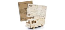 BRANDCRAFT Fire Truck Wooden Model