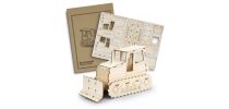 BRANDCRAFT Bulldozer Wooden Model