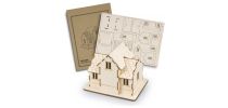 BRANDCRAFT House Wooden Model