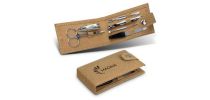 6pc Stainless Steel Cork Manicure Set