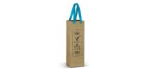 Champagne Ribbon Handle Paper Bag