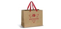 Large Ribbon Handle Paper Bag