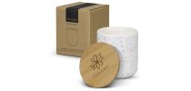 NATURA Candle with Bamboo Lid