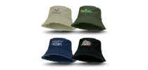 Raw Edge Bucket Hat