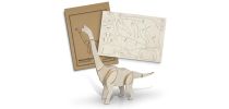 BRANDCRAFT Brachiosaurus Wooden Model