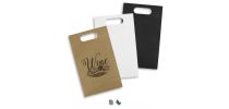 Die Cut Paper Wine Bag