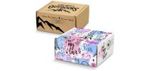 Die Cut Box with Locking Lid - 130x130x65mm