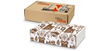 Die Cut Box with Locking Lid - 300x225x75mm