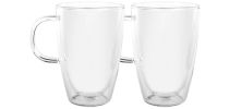 Caffe Manico Double Wall Glasses Set of 2 - 350ml AVANTI