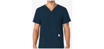 Carhartt Force Essentials Recycled V-Neck Scrub Top