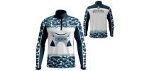 Polyester Custom Sublimation Quick Dry Fishing Shirt