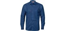 Polyester Cotton Work Shirt - Long Sleeve