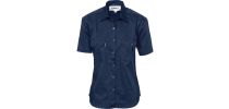 Ladies Cotton Drill Work Shirt - Short Sleeve